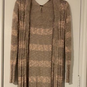Long Free people cardigan
